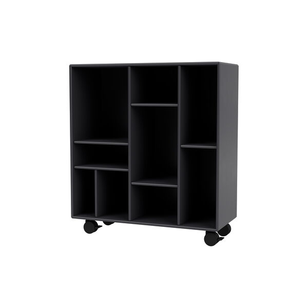 Display 1613 reol, 04 anthracite/black, Montana Furniture