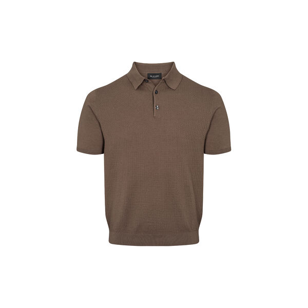 5445 Retro Polo, brown, SAND Copenhagen