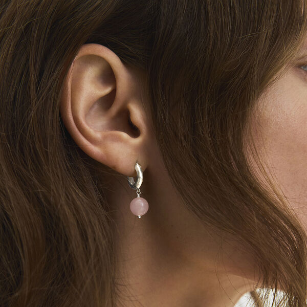 Blush &Oslash;redobber, s&oslash;lv, Pernille Corydon Jewellery