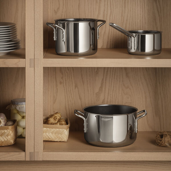 Stainless Steel Gryte keramisk belegg 2,2 L, Eva Trio