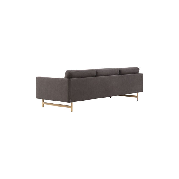 5625 Calmo 3-seater Chaise Sofa, Ecriture 0380/lacquered oak, Fredericia Furniture