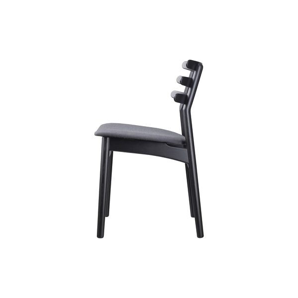 J48 stol, sort/antracit, FDB M&oslash;bler