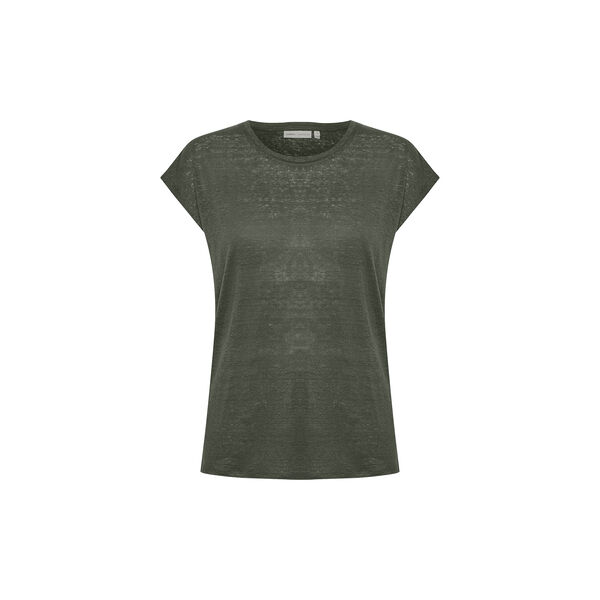Faylinn O t-skjorte, beetle green, InWear