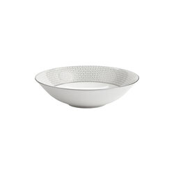 Gio Platinum skål, hvit/sølv, Wedgwood