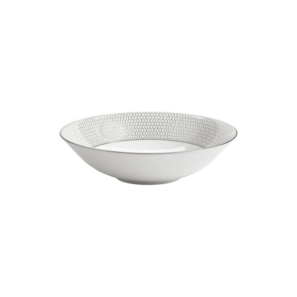 Gio Platinum skål, hvit/sølv, Wedgwood