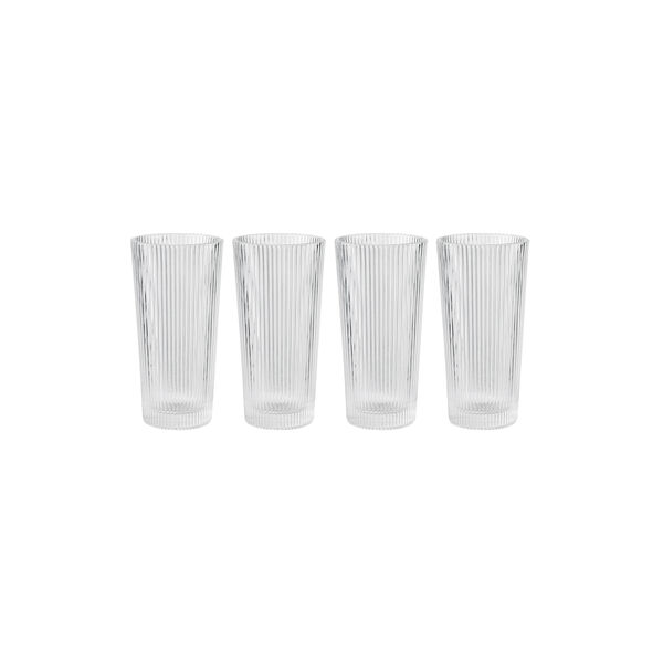 Pilastro long drink glass 4 stk Pilastro long drink glass 4 stk, Stelton
