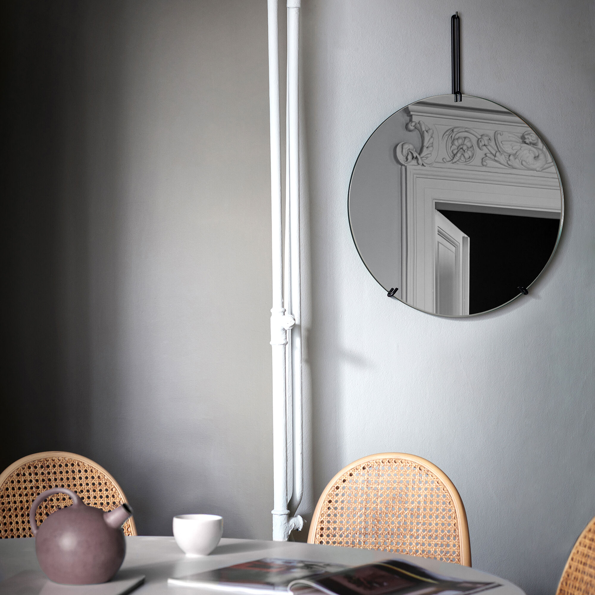 Kjøp Wall Mirror, black fra MOEBE