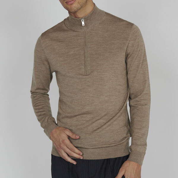 MAmason SZ Knit Pullover, khaki melange, Matinique