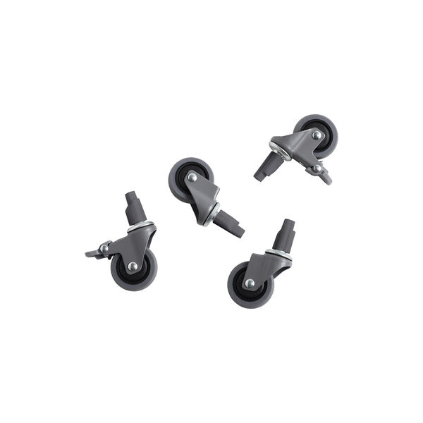 HAY Colour Crate hjul, grå, HAY