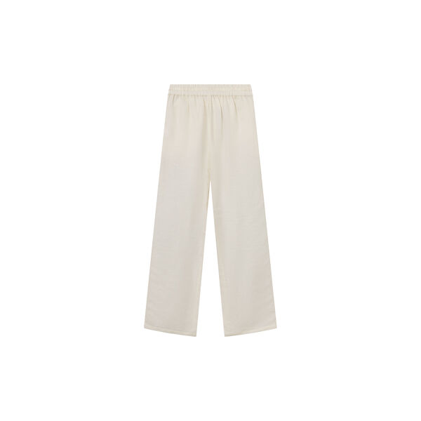 Linen Mix Elastic Waist Pants Linen Mix Elastic Waist Pants, KnowledgeCotton Apparel