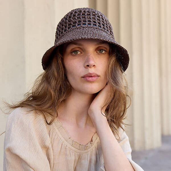 RAFFIA&nbsp;Hatt, taupe, Bella Ballou