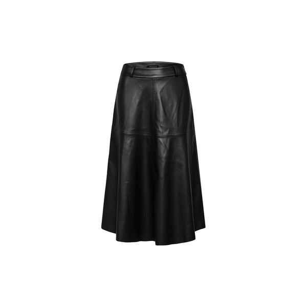 VeganiBBImma skirt, black VeganiBBImma skirt, black, Bruuns Bazaar