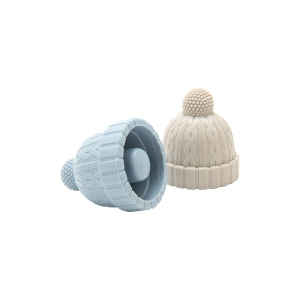 Beanie flaskekork, blå/grå, Monkey Business