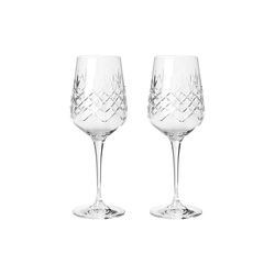 Crispy Madame hvitvinsglass 2 stk., klar