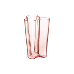 Alvar Aalto vase 25 cm, salmon pink Alvar Aalto vase 25 cm, salmon pink, Iittala