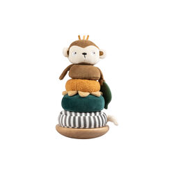Maci the Monkey Stacking & Tilting Toy, Sebra