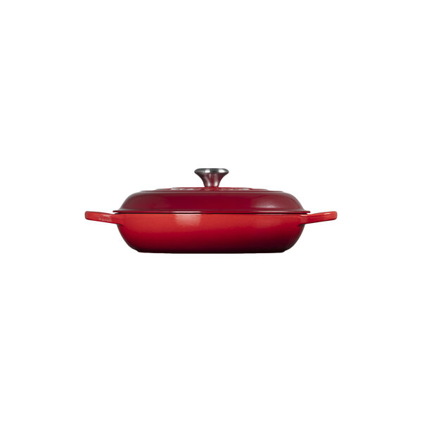 Signature st&oslash;pejern buffetgryte 30 cm, cerise, Le Creuset