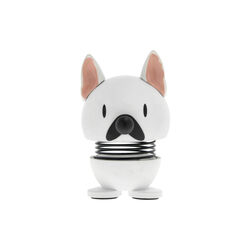 French bulldog, white, Hoptimist