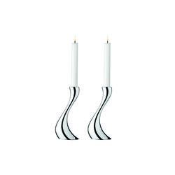 Cobra medium lysestaker, 2 stk., Georg Jensen