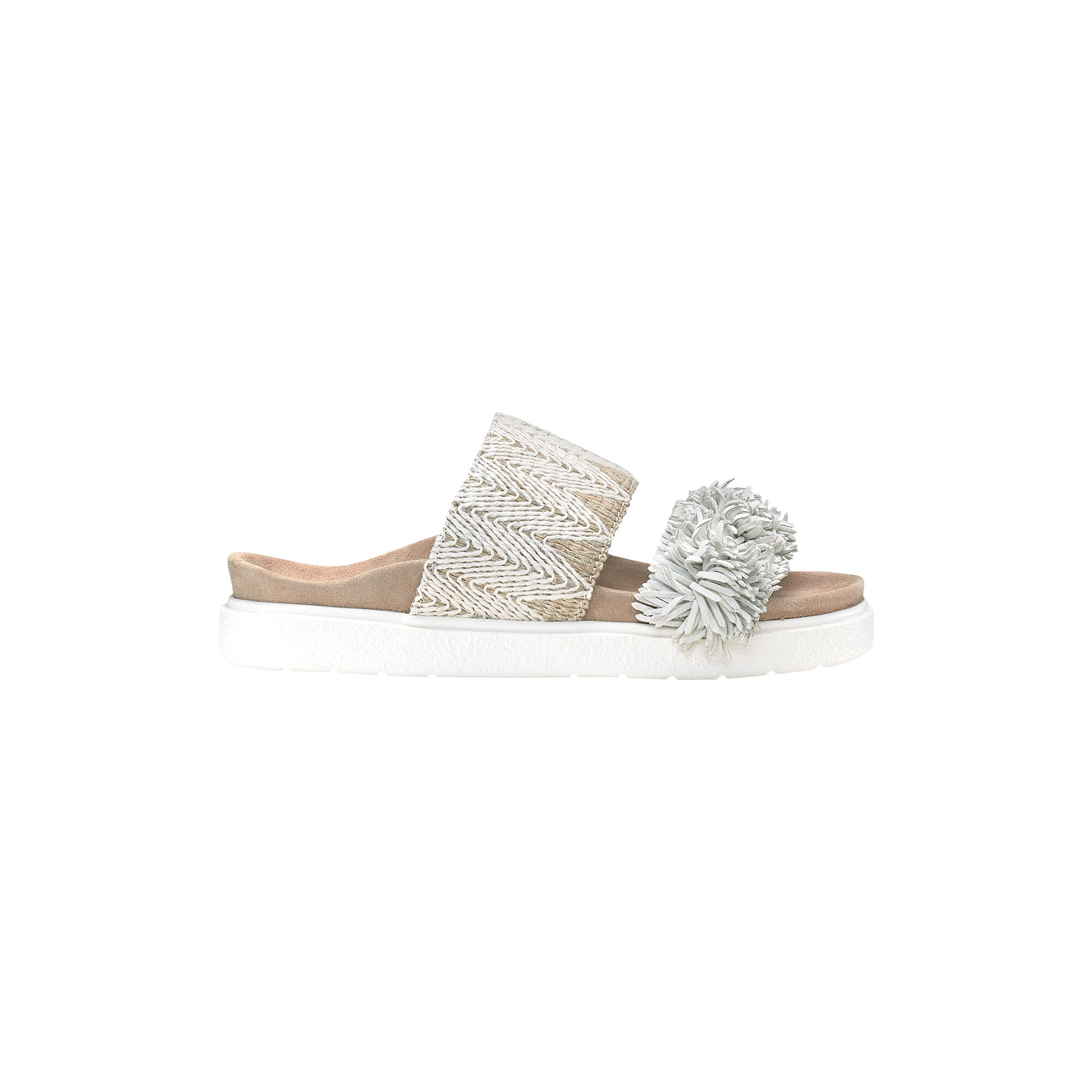 Inuikii slipper sales raffia white