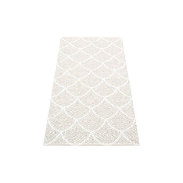 Kotte gulvl&oslash;per, fossil grey/white, Pappelina
