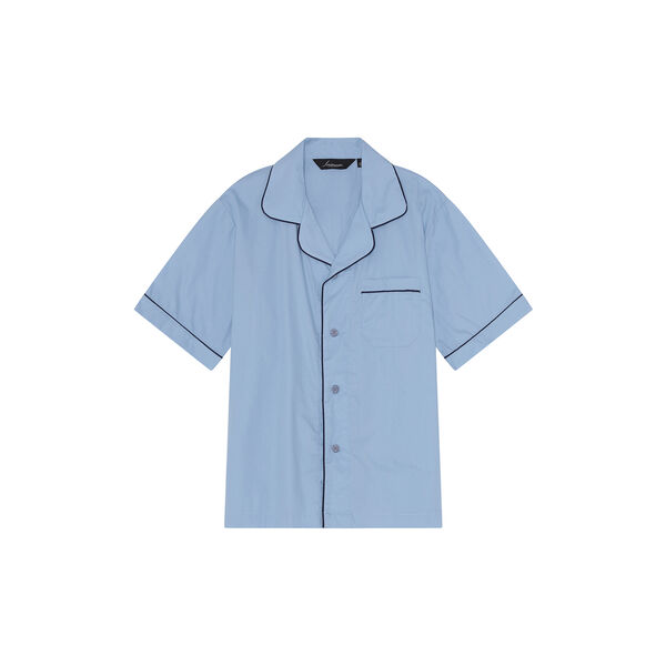 Innsbruck pyjamas, light blue/navy piping, Ambassador 1867