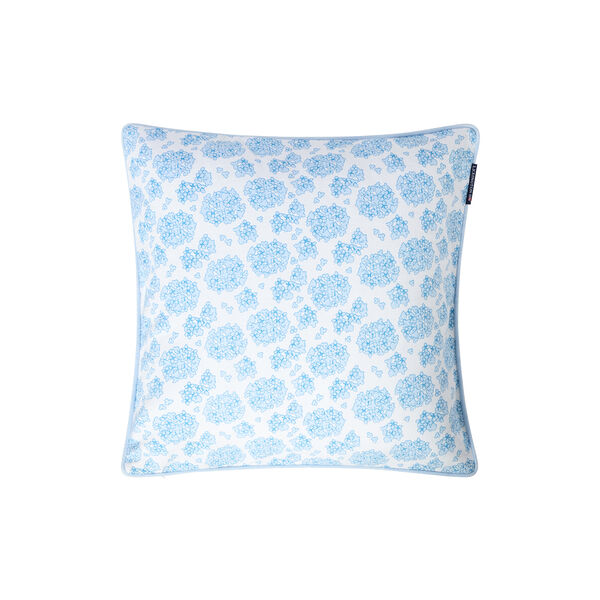 Floral Printed putetrekk, blue/white, Lexington