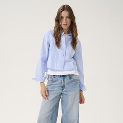 SunnaMW Kort skjorte, kentucky bl&aring;, My Essential Wardrobe