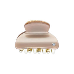 Hårklemme Small, warm taupe, DARK department