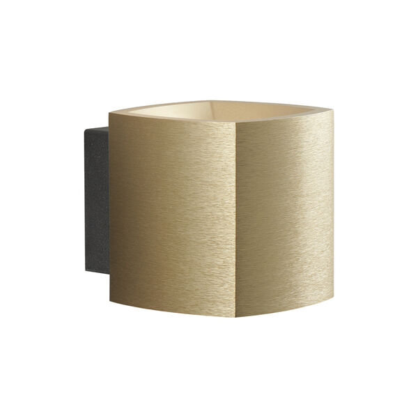 MIRAGE WALL 1 Wall Lamp, brass MIRAGE WALL 1 Wall Lamp, brass, LIGHT-POINT