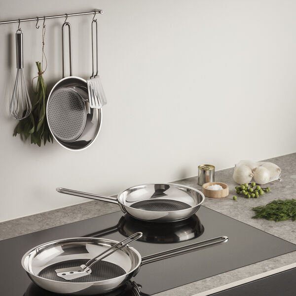 Stainless Steel Stekepanne Mosaic 28 cm, Eva Trio