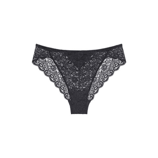 Amourette Highleg Tai, svart, Triumph