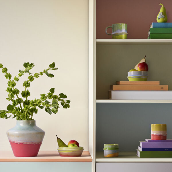 Poppery krus, apple green/mint/yellow, K&auml;hler