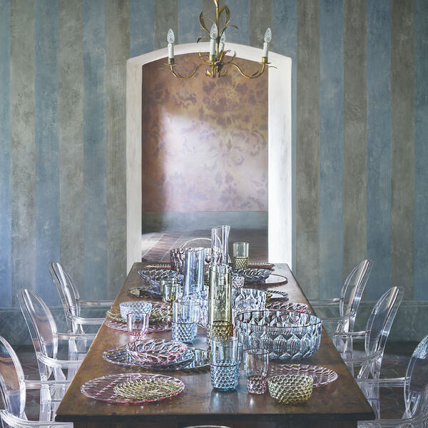 JELLIES FAMILY LONG DRINK glass, light blue, Kartell