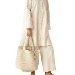 Braided, ivory platin, Ilse Jacobsen Hornb&aelig;k