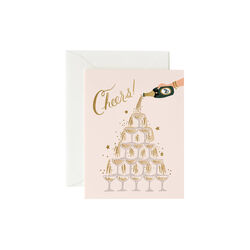 Champagne Tower Cheers kort, Parlebo