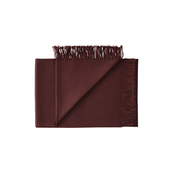 Lima pledd, 03524 beetroot, Silkeborg Uldspinderi