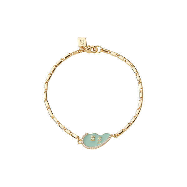 Bestfriend bracelet baby blue, Crystal Haze