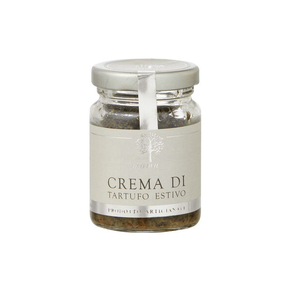 Tr&oslash;ffelkrem med svarte sommertr&oslash;fler og oliven, Made by Mama