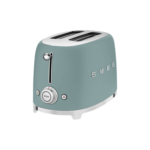 Brødrister, emerald green, Smeg