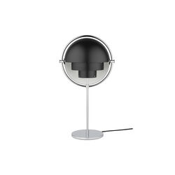Multi-Lite Table Lamp, black semi matt/chrome, GUBI