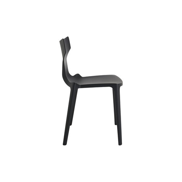 RE-CHAIR (ILLY) stol, black, Kartell