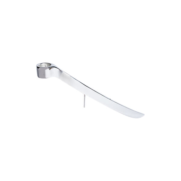 LightArch Mini 1-armet lysestake, krom, Uyuni Lighting