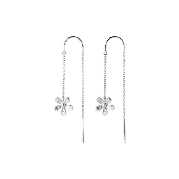 Wild&nbsp;Poppy&nbsp;&oslash;rekjede, silver, Pernille Corydon Jewellery