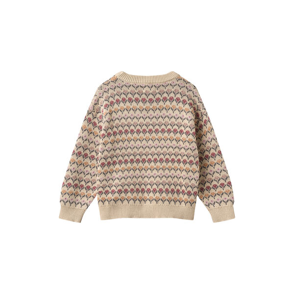 Jacquard Pullover Harlow, 3191 offwhite, Wheat