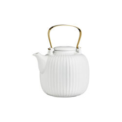 Hammershøi tekanne, hvit, Kähler