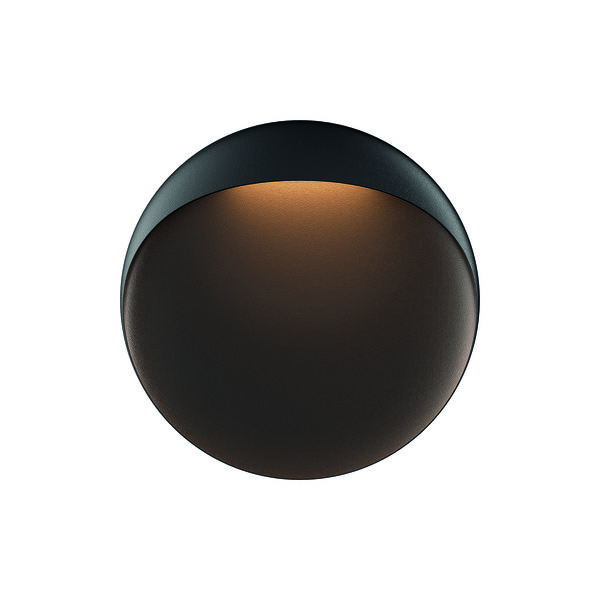 Flindt vegglampe &Oslash; 30, black texture, Louis Poulsen