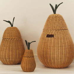 Pear Braided Storage | Extra Large | Natural | Oppbevaring, Ferm Living