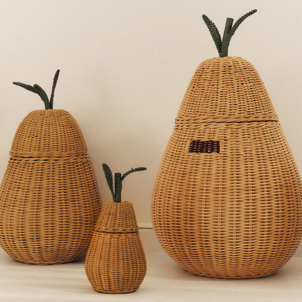 Pear Braided Storage | Extra Large | Natural | Oppbevaring, Ferm Living