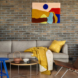 Pastille Pute, Sun Yellow, R&oslash;ros Tweed